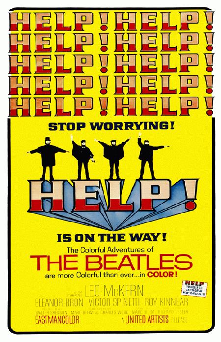 BeatlesHelpMoviePoster2